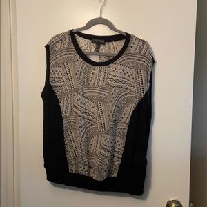 Forever 21 short sleeve Aztec print blouse